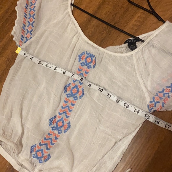 Rue21 White Crop Top - Picture 5 of 6